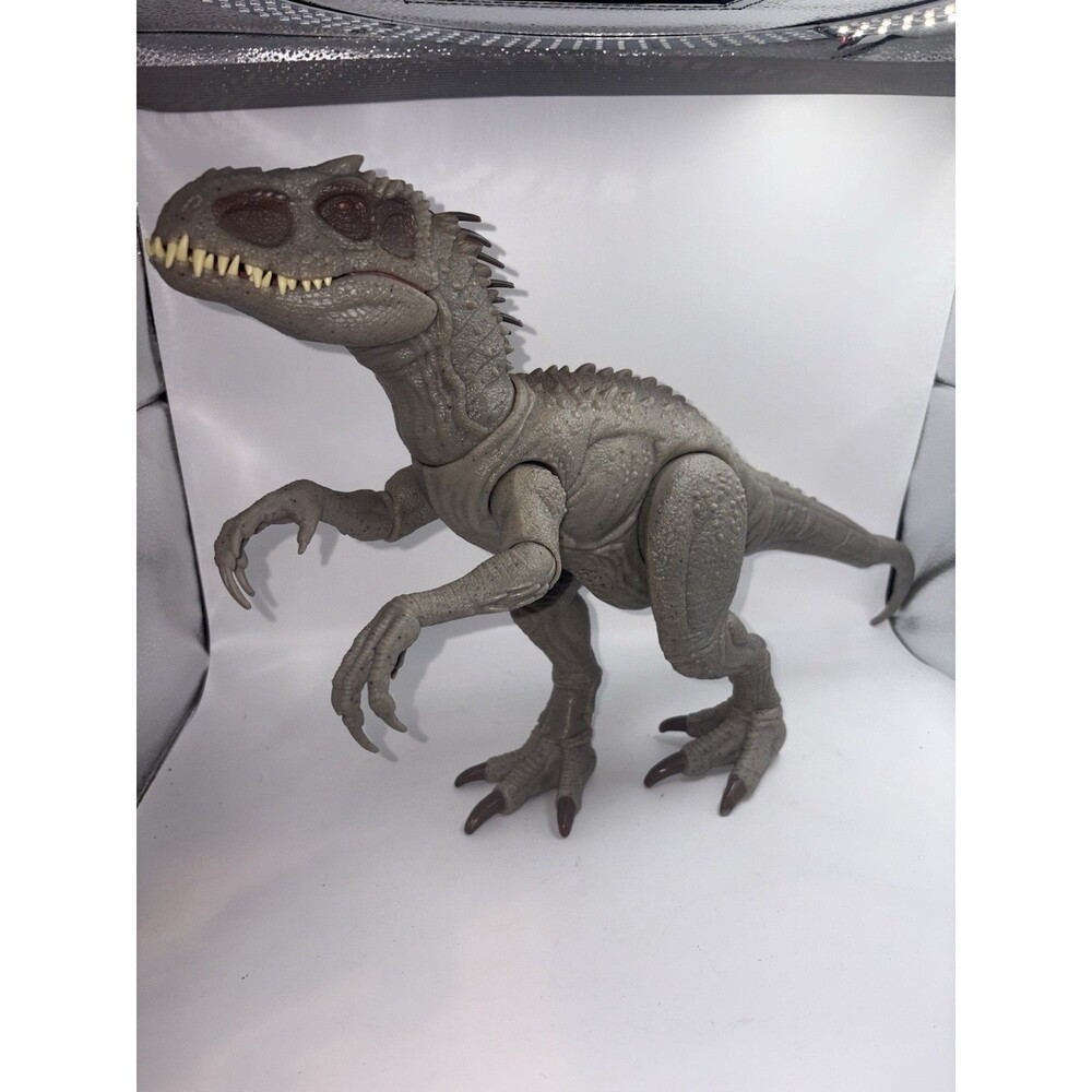 Jurassic World Camouflage n Battle Indominus Rex Figure Lights Sound Tested 22"
